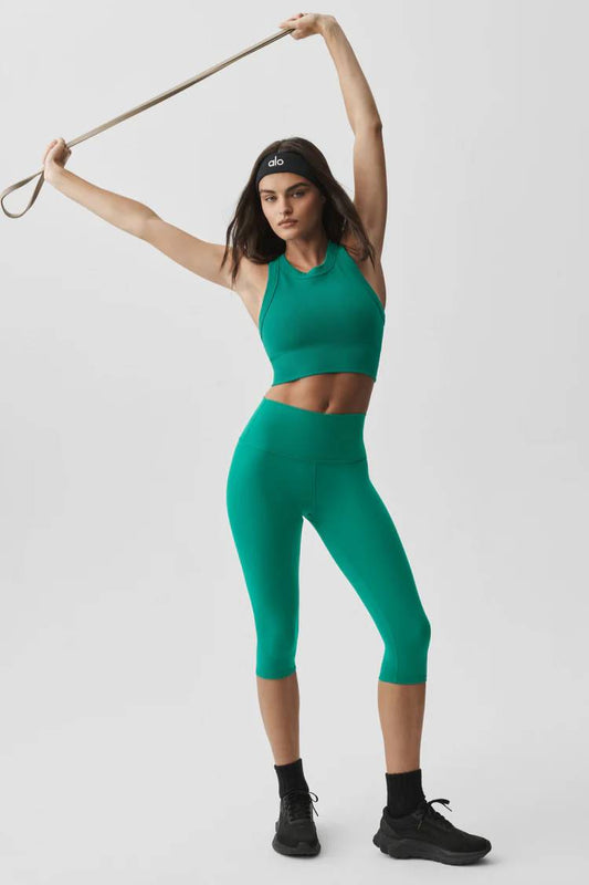SEAMLESS MODAL RIBBED HIGH NECK DELIGHT BRA